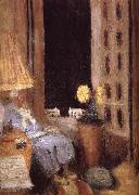 Edouard Vuillard The night opens the window painting